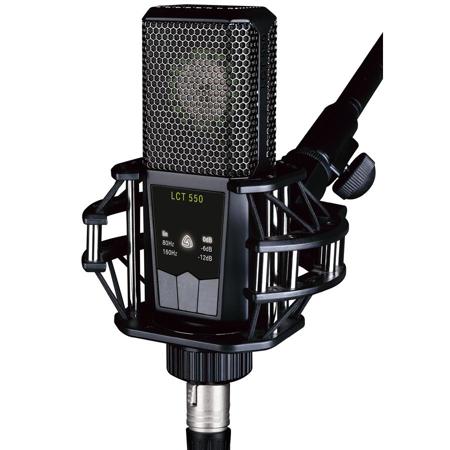 Lewitt LCT 550 0dB-A Self-Noise Large Diaphragm Studio Condenser Microphone