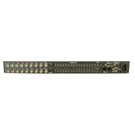 Link Electronics AVS-816/SA 16x1 1RU Analog Video Switcher with Audio Follow