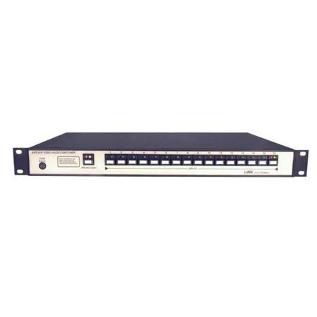 Link Electronics AVS-816/SD 16x2 1RU SD SDI Video Switcher with AES Audio Follow