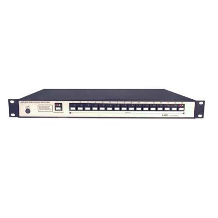 Link Electronics AVS-816/SDA 16x2 1RU SD SDI Video Switcher with Audio Follow