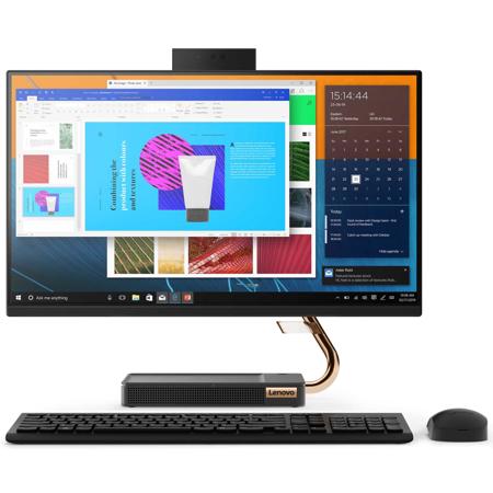 Lenovo IdeaCentre A540 23.8" HD AIO Touch Desktop, i5-9400T, 8GB, 1TB,W10H,Black