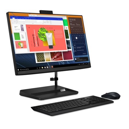 Lenovo IdeaCentre AIO 3i 21.5" FHD Desktop,Pentium Gold 7505, 4GB, 1TB HDD, W11H