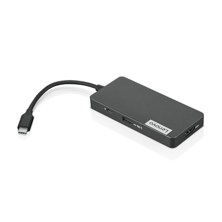 Lenovo 7-in-1 USB-C Hub, Iron Gray