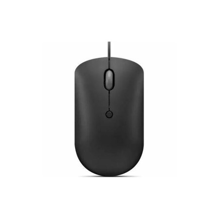 Lenovo 400 Wired USB-C Compact Mouse, Raven Black