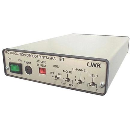 Link ELectronics IEC-788 2-field Closed Caption Decoder
