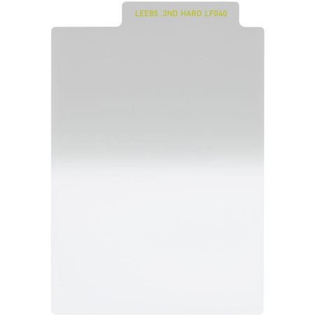 LEE Filters LEE85 85x115mm Neutral Density 0.3 Hard Grad Resin Filter