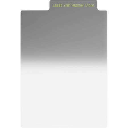 LEE Filters LEE85 85x115mm Neutral Density 0.6 Medium Grad Resin Filter