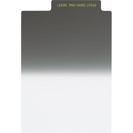 LEE Filters LEE85 85x115mm Neutral Density 0.9 Hard Grad Resin Filter