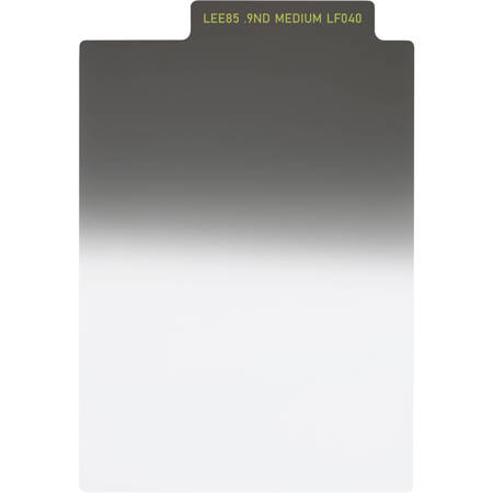 LEE Filters LEE85 85x115mm Neutral Density 0.9 Medium Grad Resin Filter