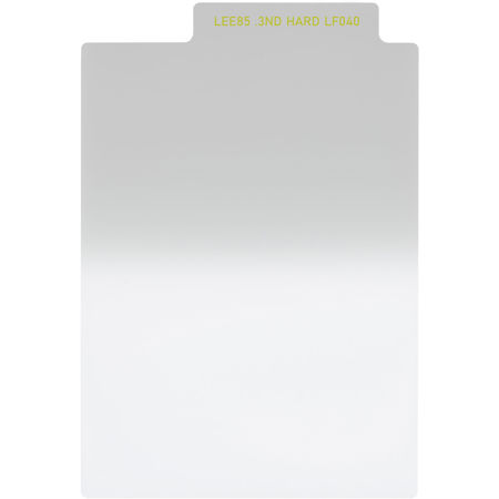 LEE Filters LEE85 85x115mm Neutral Density Hard Grad Resin Filter Set