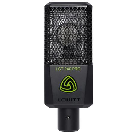 Lewitt LCT-240 Pro Cardioid Condenser Microphone, 20 Hz to 20 kHz, Black