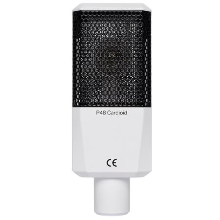 Lewitt LCT-240 Pro Cardioid Condenser Microphone, White LCT