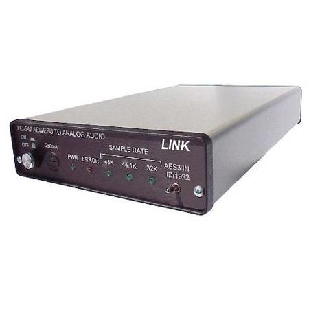 Link Electronics LEI-547 AES/EBU Digital Audio Monitor Distribution Amplifier