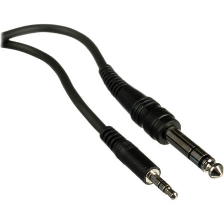 Lectrosonics MC65 10' 1/4" Male Phone to 3.5mm Mini-Phone TRS Adapter Cable