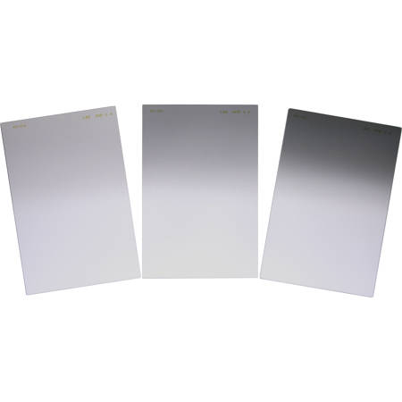 Lee Filters 4x6" Neutral Density Graduated Soft Resin Filter Set (Graduate 0.3 ND Soft, 0.6 ND Soft, 0.9 ND Soft)