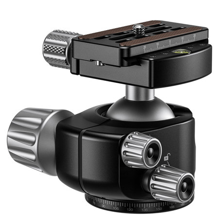 Leofoto LH-40 Low-Profile Ball Head with Arca-Type QR Plate
