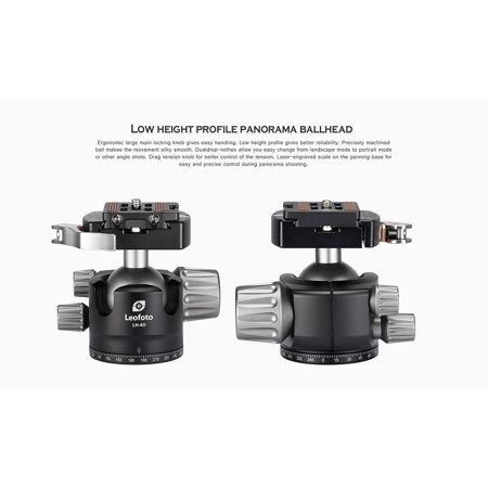 Leofoto LS-324CXPRO X Ranger 4-Section CF Tripod with LH-40LR Ball