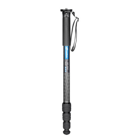 Leofoto MP-284C 4-Section Carbon Fiber Monopod w/VH-10S Two Way Tilt Head