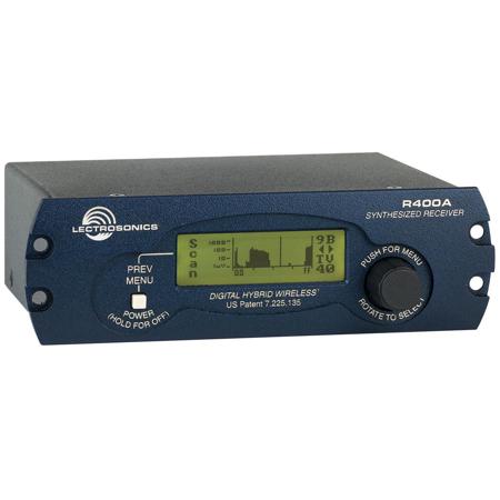 Lectrosonics R400A Digital Hybrid UHF Diversity Receiver, Frequency Block 20