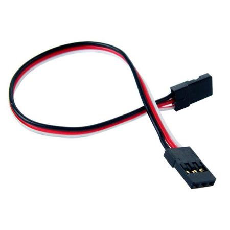 COMMON SENSE RC Male-to-Male Servo Extension Cord, 6" (150mm)