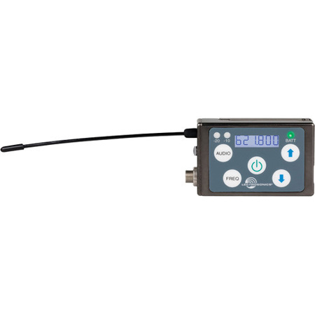 Lectrosonics SSM Digital Hybrid Wireless Miniature Transmitter, Frequency Block B1 (537.600-614.375MHz)