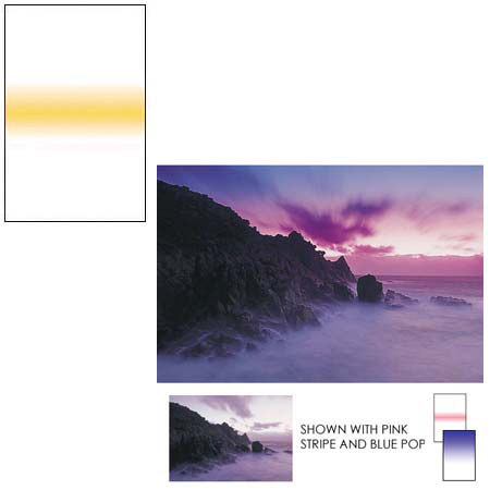 Lee SUNSTR Sunset Stripe Filter 4x6in Resin Filter