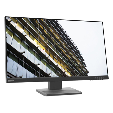 Lenovo ThinkVision E24-28 23.8" 16:9 Full HD IPS WLED LCD Monitor, Raven Black