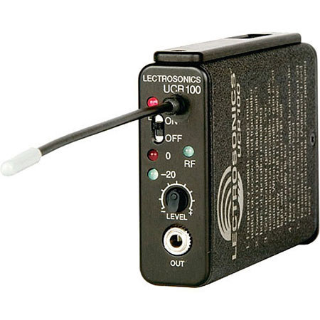Lectrosonics UCR100 UHF Belt-Pack Receiver, Block 21/537.600-563.100MHz