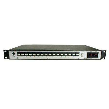 Link Electronics VSW-822 8x2 Vertical Interval Video Switcher with Buttons