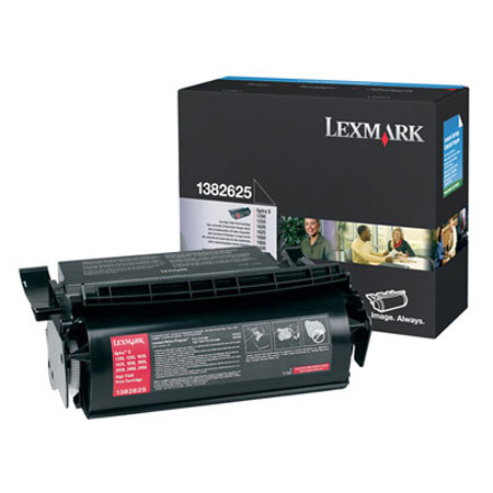 Lexmark 1382625 High Yield Black Laser Toner Cartridge