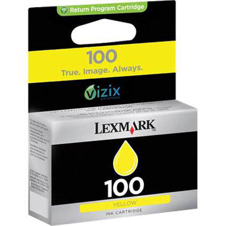 Lexmark 14N0902 100 Yellow Return Program Ink Cartridge