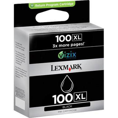 Lexmark 14N1068 100XL Black High Yield Ink Cartridge