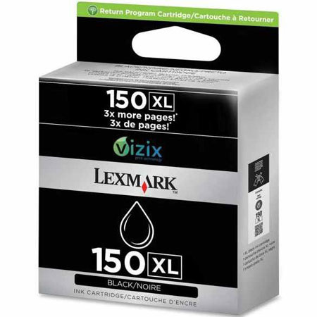 Lexmark 150XL Ink Cartridge, Black