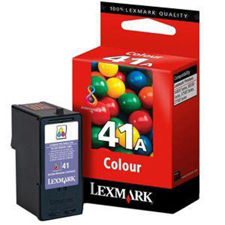 Lexmark #41A Color Print Inkjet Cartridge (18Y0341) for Various Printers
