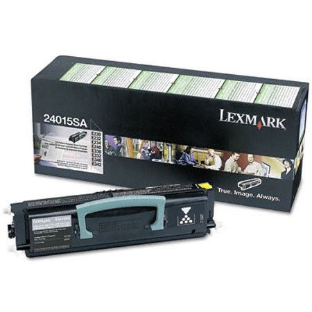 Lexmark 24015SA Black toner Cartridge, Yield 2500 Pages