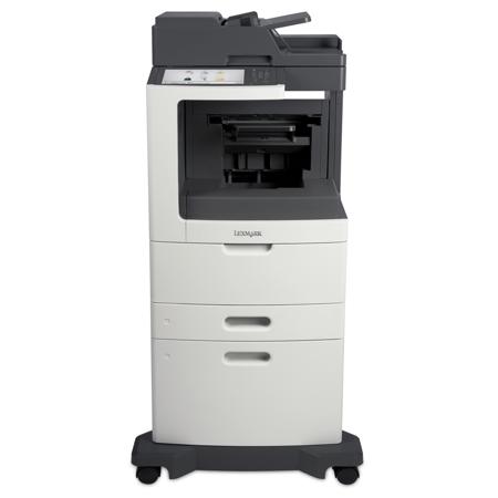 Lexmark MX812dxpe B&W Laser MFP, Staple-Hole Punch, 70 ppm, 2750 Pages Standard
