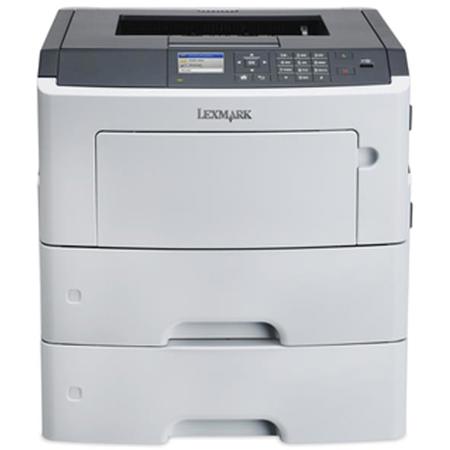 Lexmark MS610dtn Monochrome Laser Printer, 50ppm, Duplex, 1200 Sheet Standard