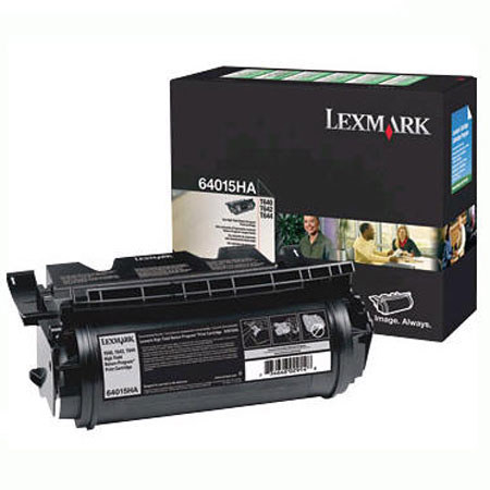 Lexmark 64015HA Laser Black High Yield Ink Cartridge
