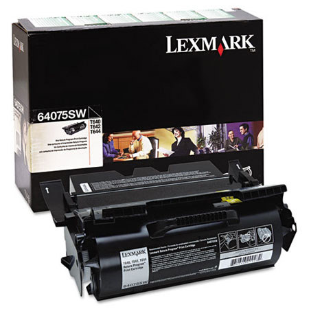 Lexmark Black Toner Cartridge for T640, T642 and T644 Series Printers