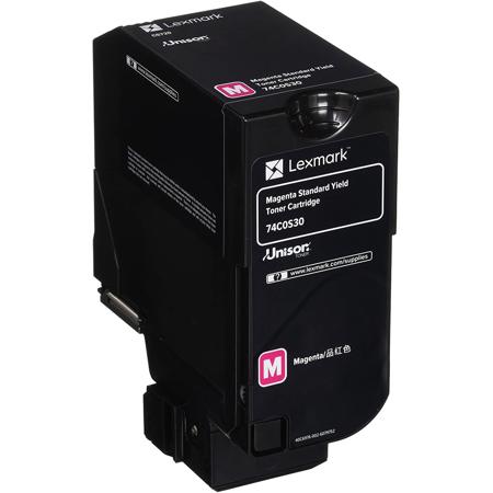 Lexmark 74C0S30 Magenta Standard Yield Toner Cartridge for CS720 Series Printers