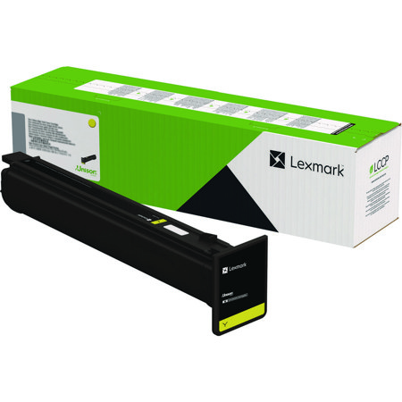Lexmark Standard Capacity Return Program Toner Cartridge Yellow