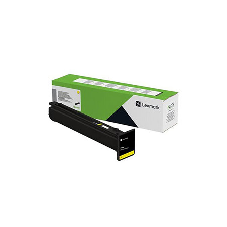 Lexmark High-Capacity Return Program Toner Cartridge for CX950, 951,833 Printers Yellow