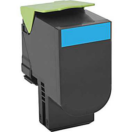 Lexmark 801SC Toner Cartridge, Cyan