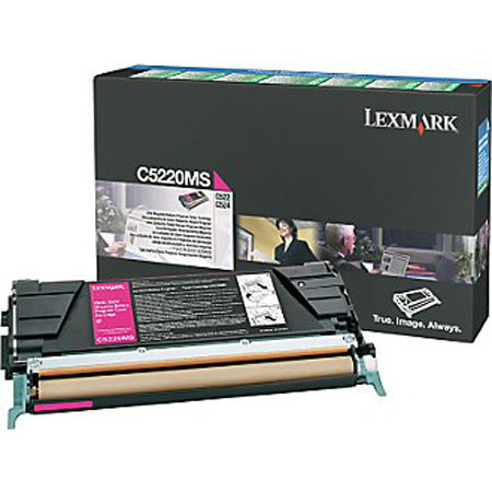Lexmark C5220MS Standard Yield Magenta Toner Cartridge