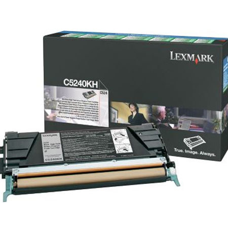 Lexmark C5240KH High Yield Black Toner Cartridge