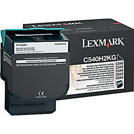 Lexmark C540H2KG Black Toner Cartridge