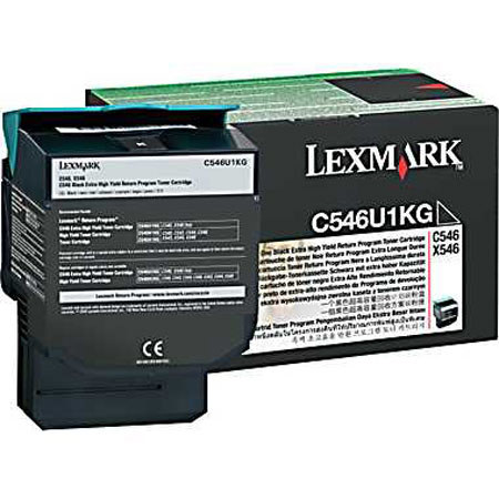Lexmark C546U1KG Black Toner Cartridge