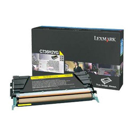 Lexmark Yellow High Yield Toner Cartridge