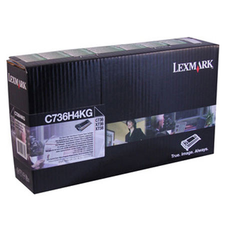 Lexmark Black High Yield Return Program Toner Cartridge, 12000 Pages Yields