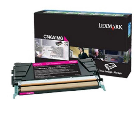 Lexmark C746A4MG Magenta Toner Cartridge